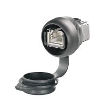 White IE-FCM-RJ45-C Frontcom Micro RJ45 Empalme