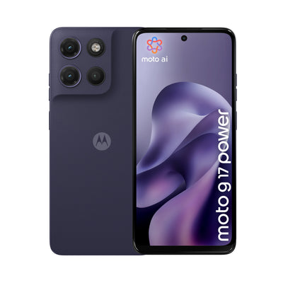 Smartphone Moto G17 4 + 256GB Evening Blue Power — image 1
