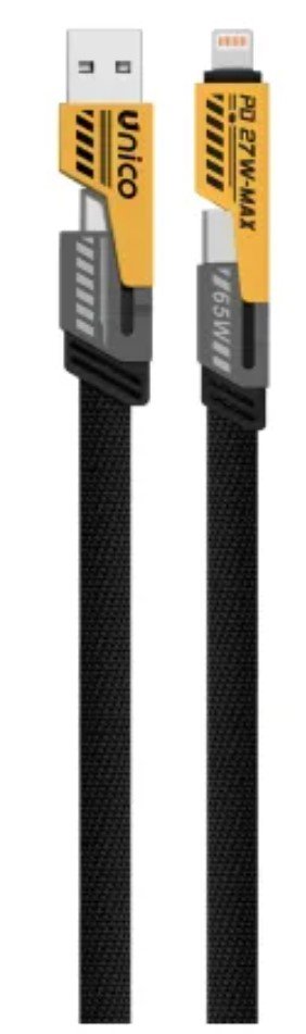 Uni Cable 4EN1 Double Type-c /Lightning And Micro