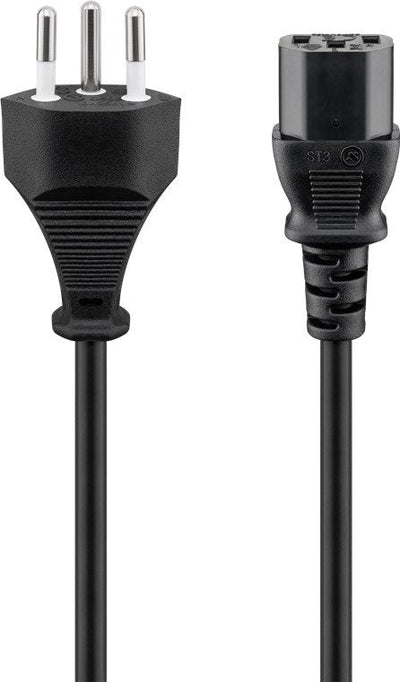 Goobay 93617 Cable Power C13 2M, Black — image 1