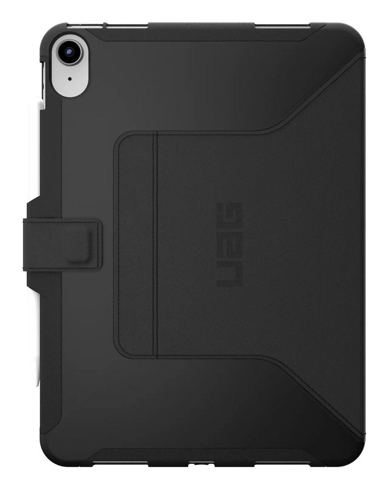 Uag Scout W/ Folio Series Rugged Case For Apple Ipad 10.9 (10TH Gen) Scout W/Folio Cover Black Case With Cover