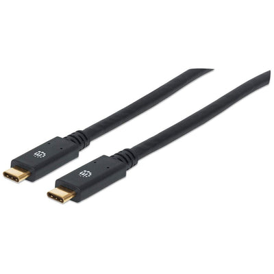 Manhattan 354905 USB Cable 2M USB 3.2 Gen 1 [3.1 Gen 1] USB C Black — image 1