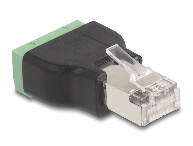 Delock 66603 Adapter RJ45 Male a Bloque Terminals 4 Pines
