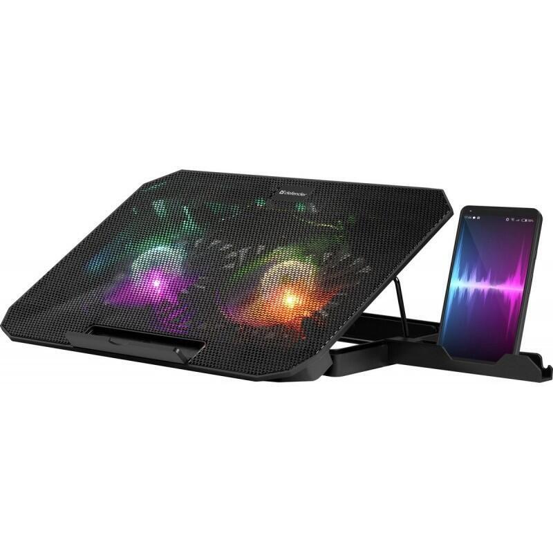Base Refrigeración NS-510 2W 2x USB RGB 15.6 Pulgadas