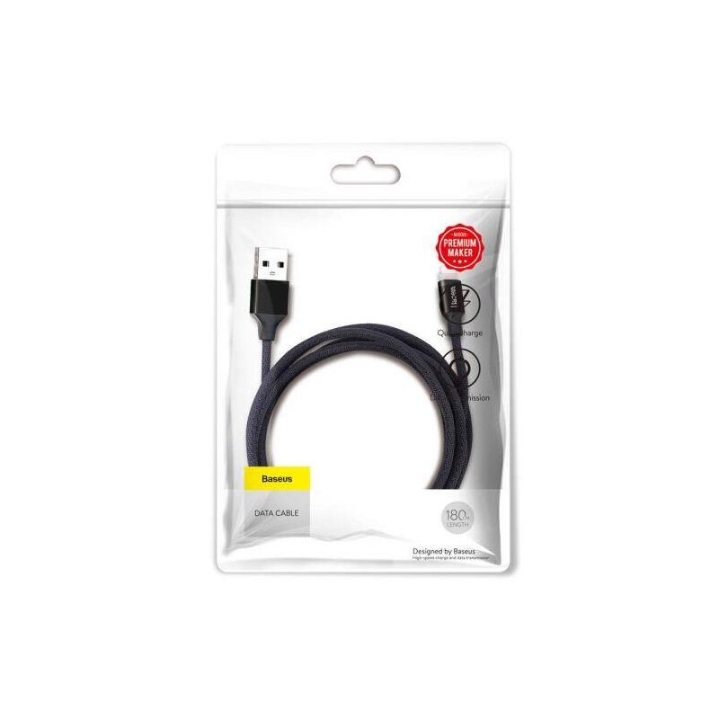Baseus Lightning Yiven Apple Cable 2A 1.8M Black (CALYW-A01)