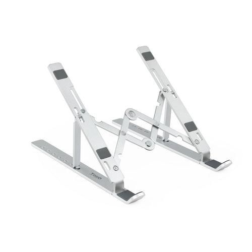 TooQ Stand Laptop Up To 15 - 7 Niveles Height - Foldable - Base Non-slip - Weight Max. 5KG - Silver — image 1
