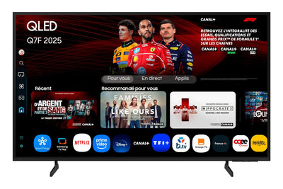 Samsung TV QLED Q7F TQ65Q7FAAU 65' Ultra HD 4K Smart TV Wi-Fi — image 1