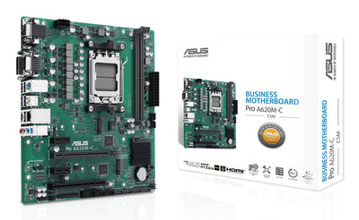 ASUS Motherboard Pro A620M-C-CSM AMD, AM5,DDR5,MATX — image 1