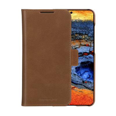 DBRAMANTE1928 Lynge Case For Galaxy S25 15,8CM (6.2) Book Bronceado — image 1