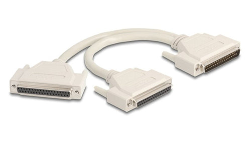 Adapter And Cable Splitter D-sub 37 Pin Connector Male a 2 X D-sub 37 Pin Connector Female With Screws 30CM — image 1