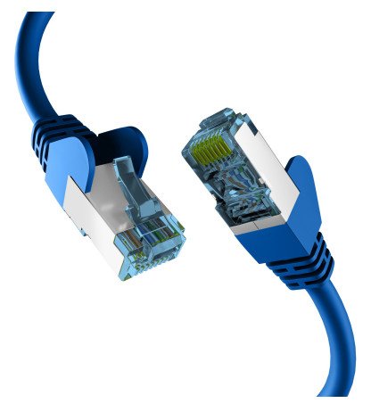 Efb RJ45 Network Cable With CAT.7 Rohcable Blue 7,5M