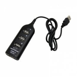 Esperanza EA116 - Hub 4 Ports USB 2.0 Black — image 1
