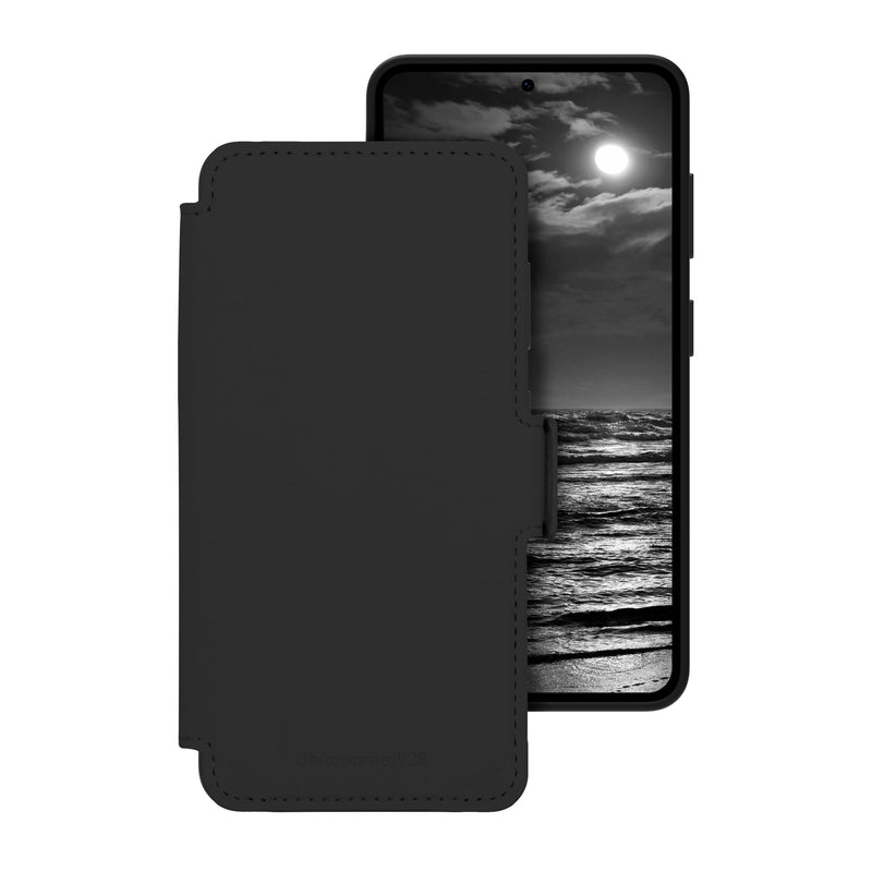 DBRAMANTE1928 Lynge Case With Cover Phone Mobile Phone Compatibilidad With Magsafe Icon Medianoche Samsung Gal