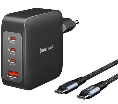 Intenso Charger Kit GaN W140A3C + USB Cable -c — image 1