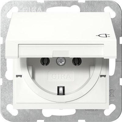 Gira 445427 Schuko Kd System 55 White Puro M — image 1