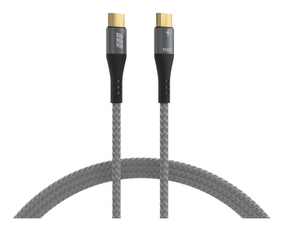 Efb USB-C Cable 100W PD 3.0 5A E-marker Chip 3M Grey — image 1