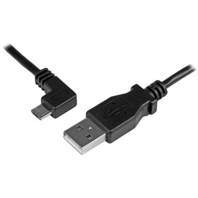 StarTech.com Cable 0,5M Micro USB Acodado a Izquierda Charging And Sincronización Smartphones Or Tablets — image 1