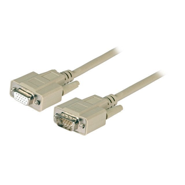 EFB Elektronik Cable Hd-dsub 15 2M VGA (d-sub) Beige