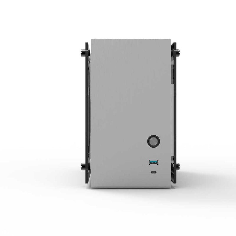 Zalman PC Case M2 Mini Silver Mini-torre Mini-itx Housing With 2 Windows
