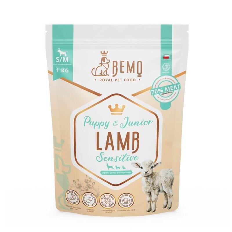 Bemo Comida Mascotas Sucha Puppy Junior Sensitive Lamb - Cordero Small/Medium 1KG