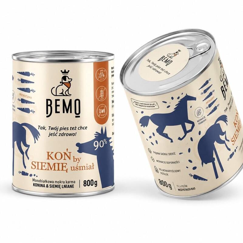 Bemo Kon By Siemie Usmial Comida Húmeda Perro 800G