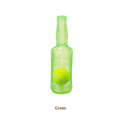 Pet Interactive Dog-Sounding Tennis Ball Bottle