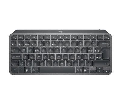 Logitech Keyboard Spanish Mx Keys Mini RF Wireless + Bluetooth QWERTY Graphite — image 1