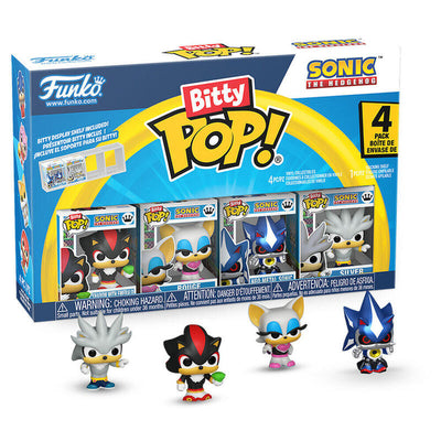 Blister 4 Figuras Bitty Pop Sonic The Hedgehog — image 1