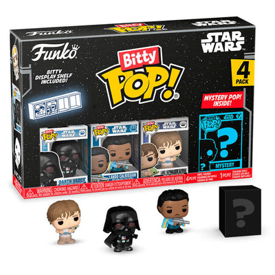 Blister 4 Figuras Bitty Pop Star Wars Darth Vader — image 1
