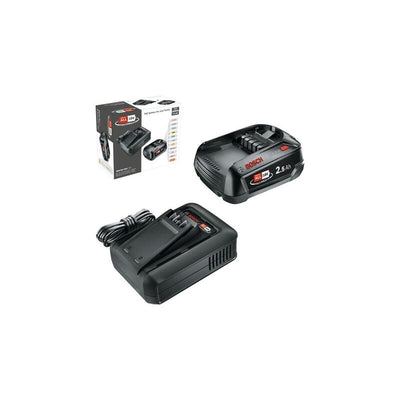 Bosch Kit Iniciación a Battery Bricolaje And Garden 18V, 1 X 2,5AH + Fast Charger 18V-44, Black Battery Ion — image 1
