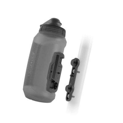 Fidlock Bottle Giratoria 750 Compact + Base Bicicleta Transparent Black — image 1
