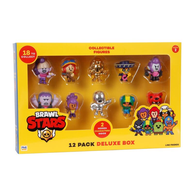 Brawl Stars S2 Figuras -12 Pack Deluxe Caja