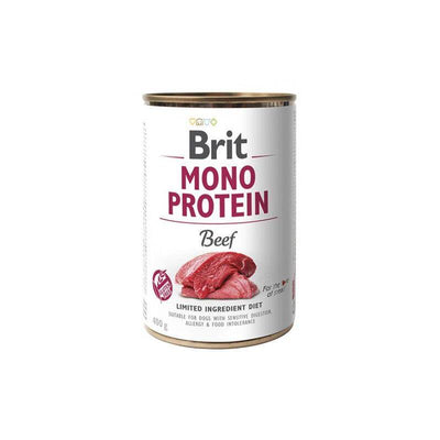 Brit Mono Protein Beef Comida Húmeda Perros 400G — image 1