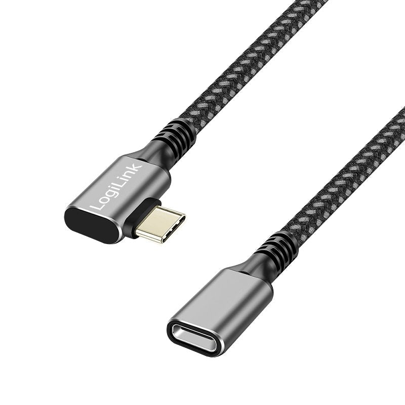 Cable USB 3.2 GEN2 Typec Do USB-C/F, Pd, 0.5M