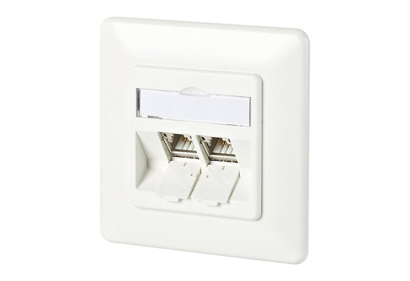 Metz Connect 130B11D21002- And Socket Power RJ-45 White