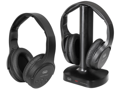 Trevi Headphones Frs 1580 Tw Set 2 Ud Recharg. Wless TV Headphones Blk — image 1
