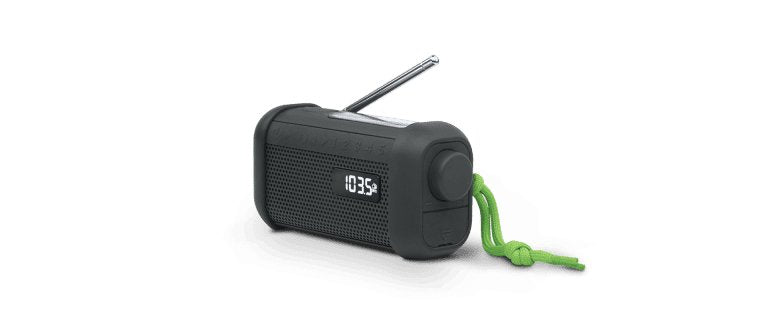 Muse Radio Portable Solar With Crank & Flashlight