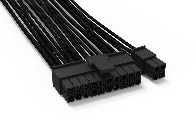 Bequiet Cable Power 24 Pines (20 + 4) - 1X ATX 24 Pines (20 + 4)] 0,60M Black
