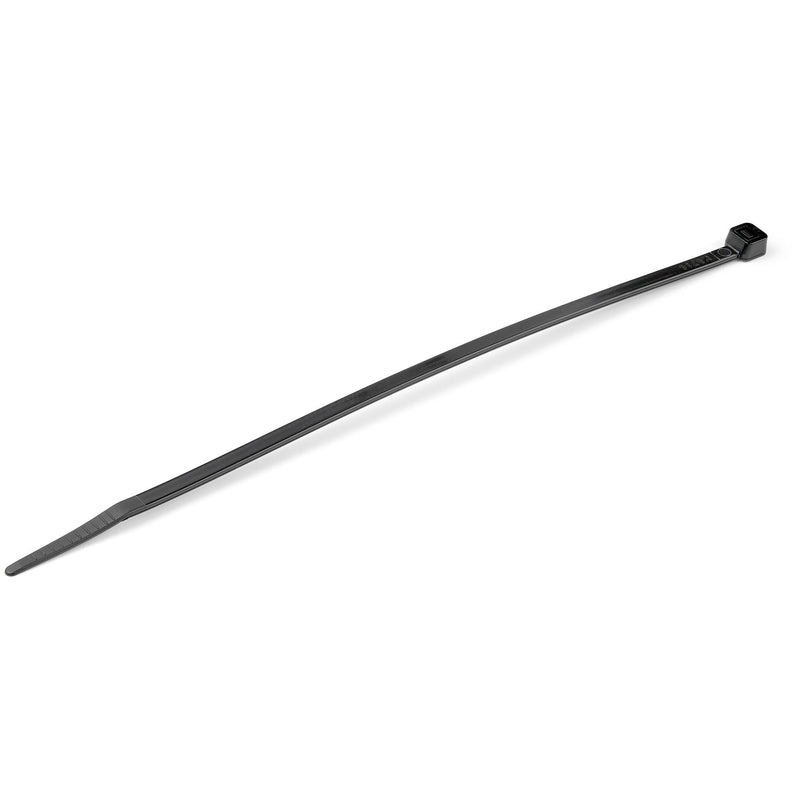 StarTech.com 20CM(8) Cable Ties 4MM(1/8) Wide 55MM(2-1/8) Bundle Diameter 22KG(50LB) Tensile Strength Nylon Se