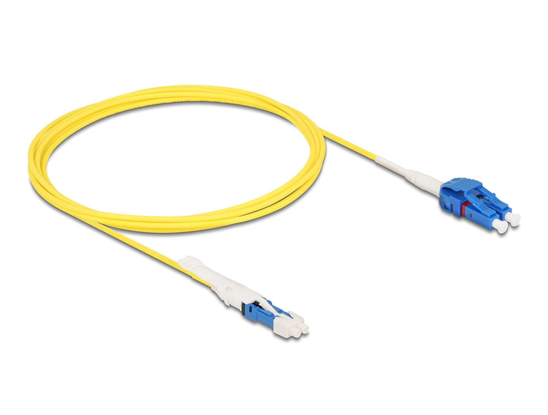 Delock 88315 Cable Fibre Optic Cs Male a Lc Duplex Monomodo G657A2 / OS2 Uniboot 3M