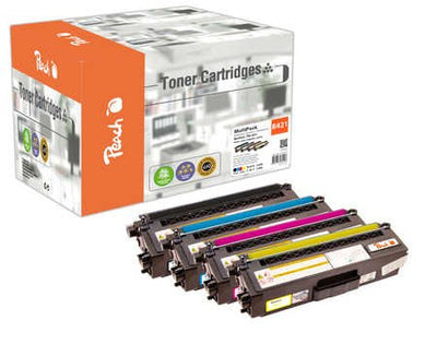 Peach Toner Paquete Ahorro 112071 Compatible With Brother TN-421 112071 — image 1