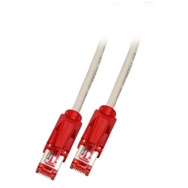 Efb RJ45 Network Cable CAT.6 S FTP Lszh Draka UC900 TM21ROJO Crossed Grey 10M