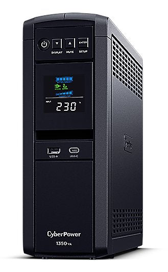 Cyberpower UPS Line Interactive CP1350EPFCLCD 1350VA-810W 6 Salidas Formato Tower — image 1