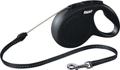 Strap Flexi Classic Cord S Black 8 Metres — image 1