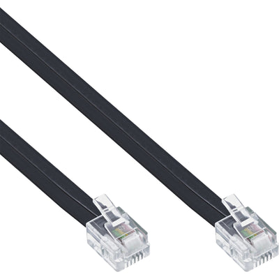 Inline Cable Modular RJ12 Male a Male 6P6C Male a Male 10M — image 1