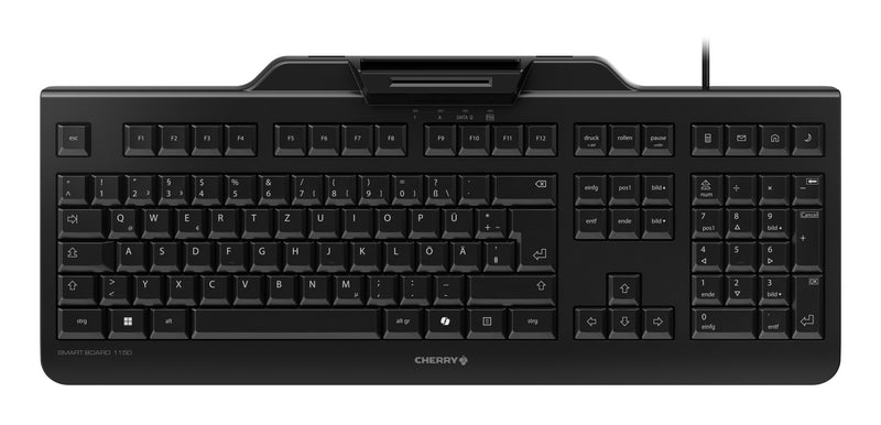 Cherry Keyboard Smart Board 1150 Smartcard [de] Black Contact, Smartcard, USB-A