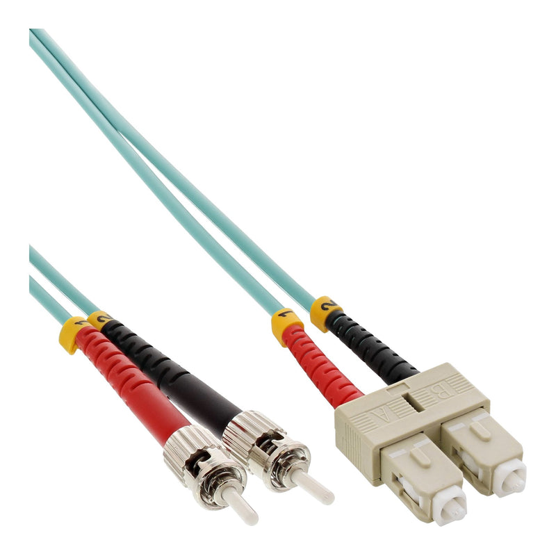 Inline Cable Duplex Fibre Optic Sc/St 50/125?M OM3 7.5M