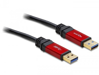 Delock USB Cable 3.0 Typ-a Male USB 3.0 Typ-a Male 3M Premium — image 1