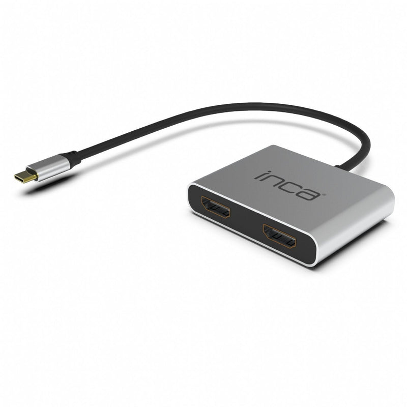 Inca Adapter ITPC-4 Typ C 2x HDMI 4K30HZ,1x USB-A,1x USB-C
