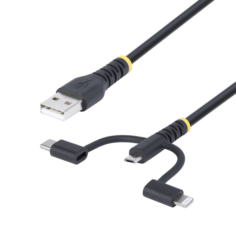 StarTech.com RLTCUB1MBK USB Cable USB 2.0 USB a Micro-usb B Black